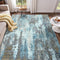 Area Rugs 4x6, Washable Rug for Living Room, Modern Abstract Grey Rug