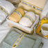 MADE IN THE USA - Sheet Keepers Closet Organization - Bed Sheet Organizer with Storage Bands for Linen