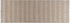 The Beer Valley Hand Woven Geometric Runner Rug 2'x6', Beige Non-Slip Long Carpet for Hallway