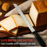10 Inch Serrated Knife for Homemade Bread with Sheath, High-Carbon Japanese Stainless Steel Blade