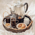 4 Mixpresso Small Electric Percolator Coffee Pot Cup Stainless Steel - Coffee Percolator Electric with Keep Warm