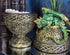 Ebros Gift Green Dragon Perching on Celtic Knotwork Tattoo Relic Jewelry Box Figurine 6.25" High Fantasy Statue