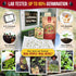 14 Pack 5,180+ Organo Republic Herbs & Veggies Salsa Mix Seeds Variety - Non GMO Heirloom Herb, Tomato & Chili Pepper