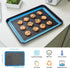 2PCs GUY DREAM Perforated Silicone Baking Mat 11-4/5" x 15-3/4" - Eclair Mat for Baking - Steaming Mesh For Half Size Cooking Sheet - Non-Stick Reusable Oven Liner by GUY.DRE.MAT