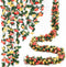 Miracliy 5Pcs 41FT Flower Garland Artificial Rose Arch Vines for Flower Wall Backdrop Wedding Decoration