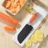 VITUER Crinkle Cutter for Veggies, Stainless Steel Wave Fries Knife with Ergonomic Handle, Dishwasher Safe