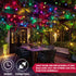 Lights,100 Count 21.4FT Joiedomi Multicolor Christmas String Christmas Fairy Tree Lights Plug in for Indoor Outdoor