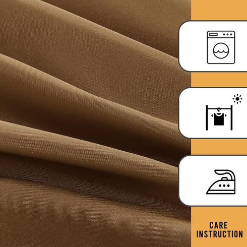 2 Pack 4ft Shows?48L 24W 30H Inches, Obstal Tablecloths for Rectangle Tables - Water Resistant Washable Fabric