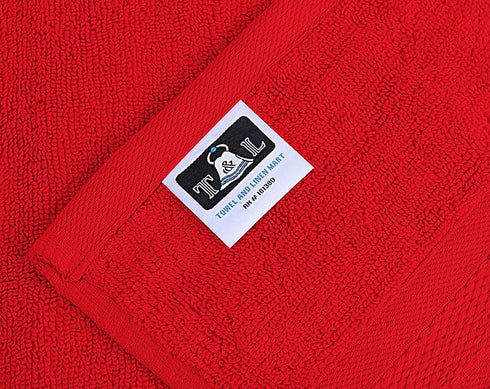 T & L Towel and Linen Mart Sets, 2 2 4 2 600 (8 Pack) Towel and Linen Mart Burgundy Towel Bath Towels Hand Towels