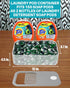 15"x8.7"x4.5", 910 lbs 100130 TidyFriend Laundry Pods Container with Slide Lid, Airtight Storage Keeps Pods Fresh