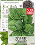 Seed Needs Large Leaf Sorrel Seeds for Planting - Heirloom Non-GMO &