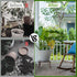 5 Pack Plant Stand Indoor Brown Metal Plant Stands Outdoor Heavy Duty Flower Pot Stands for Multiple Plants Rustproof
