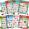 ceiba tree Christmas Bingo Game Cards for Adults Kids Family Large Group