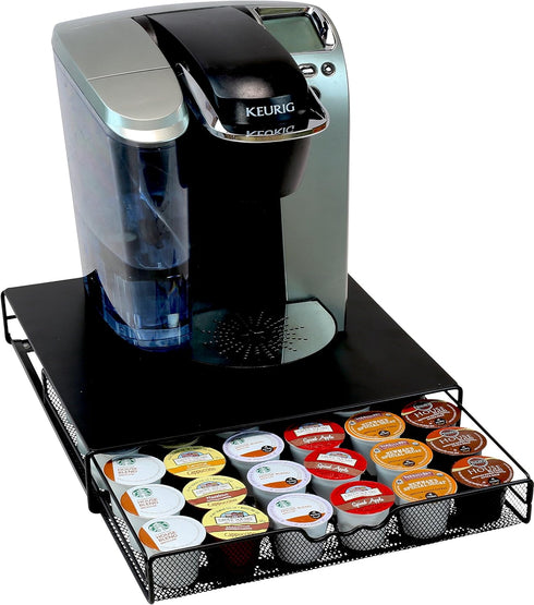 36 DecoBrothers K-Cup Holder Drawer for Coffee Pods Storage, Black