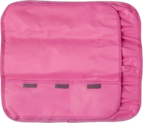 Mercer Culinary 7-Pocket Knife Roll Storage Bag in Pink