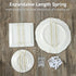 10 Piece Plate Hangers, 10 Inch Invisible Brass Wall Plate Hangers with 12 Piece Wall Hooks