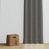 Bacati Playful Fox Curtain Panels, Multiple Prints with Arrows on Grey Background