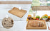 Kitchen Seven 3 Bamboo Bread Slicer with Crumb Tray Bamboo Bread Cutter for Homemade Bread, Loaf Cakes, Bagels Slicer