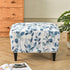 Bottom(04, KRFOONN Ottoman Slipcovers Stretch Rectangle Footrest Stool Covers Printed Ottoman Cover for Foot Stool