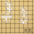 Set of 2 Christmas Animals Cookie Cutters, Alpaca and Baby Penguin Designs, 2 Pieces - Bakerlogy