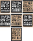 Hadley Designs 6 Will You Be My Groomsman + 1 BONUS Best Man Proposal Stickers or Labels Set for Groomsmen Party Favors