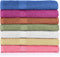 CrystalTowels 7-Pack Bath Towels - Extra-Absorbent - 100% Cotton - 27" x