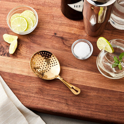 Barfly Gold Julep Strainer