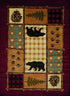 United Weavers of America Affinity Lodge Mosaic Rug, 1'10" x 3', Multi