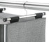4 Closet Whitmor Section Fabric Organizer Shelving with Built In Chrome Garment Rod