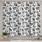 Ambesonne Movie Kitchen Curtains - Vintage Film Cinema Motion Camera Action Print, 2 Panel Set, 55" X 39"