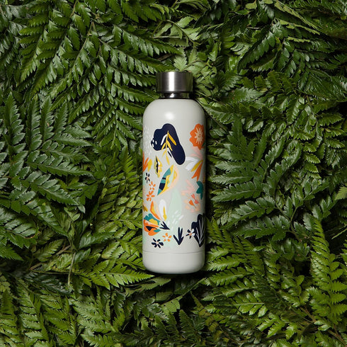 Danica Studio Superbloom Stainless Steel Water Bottle, Hot or Cold 17 Oz