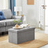 30 Inches 21 660 lb, ULSF001G02 SONGMICS MAZIE Collection - Ottoman Storage Bench, Gal. Folding Chest with Breathable