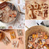 2 Pack Uppercase Letters Crayon Mold Lowercase Alphabet Chocolate Baking Mold Resin Mold Cake Pan Handmade Soap Mold