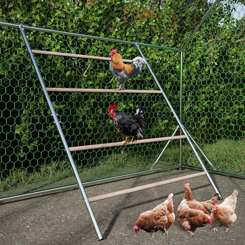 Large Chicken Perch for Coop, Roosting Bar for Hen Stand,Funny Chicken Toy for Chicken Coop Accessories