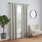PAIRS TO GO Brockwell Decorative Window Treatment Rod Pocket Curtains, 28" x 63", Charcoal
