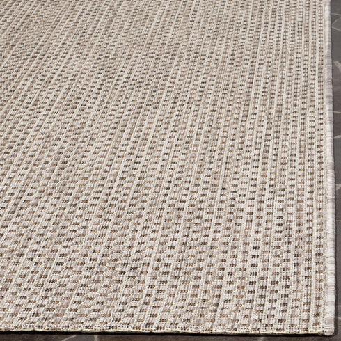SAFAVIEH Courtyard Collection Accent Rug - 2' x 3'7", Natural & Cream, Non-Shedding & Easy Care, Indoor/Outdoor & Washable-Ideal for Patio, Backyard, Mudroom (CY8521-03012) by Safavieh
