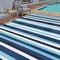HUGEAR Outdoor Waterproof Rug 6'x9' Plastic Straw Rugs Washable Reversible Floor Mat