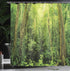 Ambesonne Shower Curtain Set, Rainforest Decorations, 69W X 70L inches, Green, Bathroom Accessories