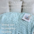 4050 Inch, Cozy Maetoow Chenille Chunky Knit Blanket Throw Handmade Warm & Blanket Couch, Bed, Home Decor, Soft