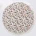 22" Indian Consigners Floor Cushion Covers Round Mandala Ombre Zipped Ottoman Cover