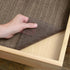 Grip Premium Shelf Liner, Thick and Non-Adhesive Drawer Liner, Multi-Purpose, 12" x 4', Chocolate, Pack of 1 by