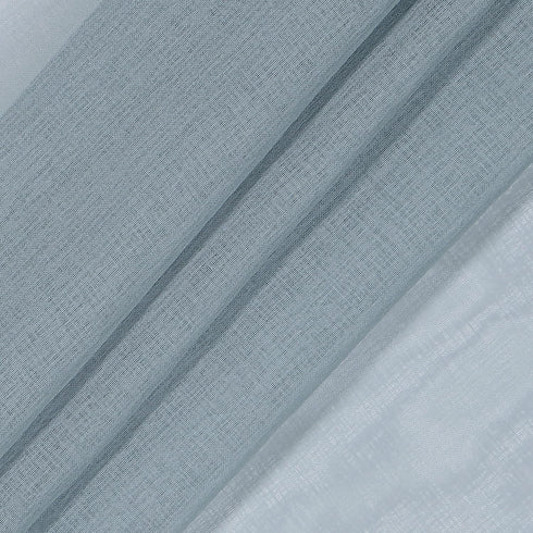 ECLIPSE Ines Printed Ombre Textured Light Filtering Grommet Window Curtains for Bedroom (2 Panels), Aqua 52 in x 84 in