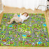 Durable City Life Playmat for Kids - Engaging Toddler Rug