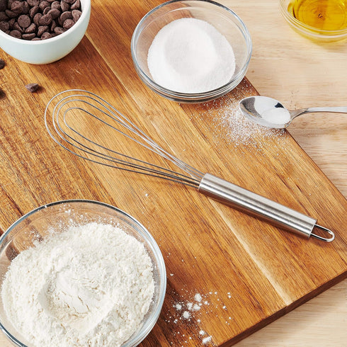 Fox Run Sauce/Roux Whisk, 10" Stainless Steel, 10.5 x 2.5 x 1.25 inches