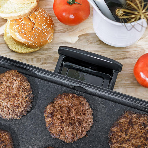 bella Electric Griddle with Warming Tray - Smokeless Indoor Grill, Nonstick Surface, Adjustable Temperature &