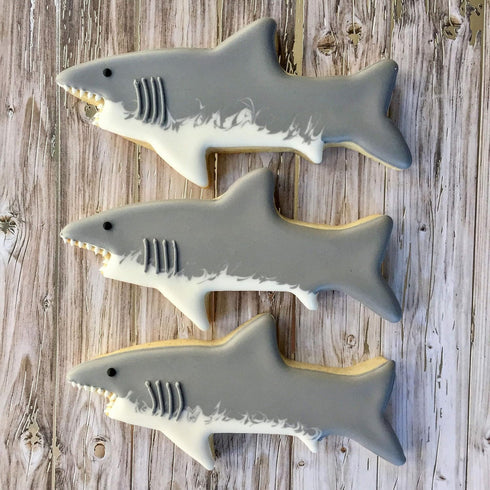 Ann Clark Cookie Cutters Shark Cookie Cutter, 6.25" Made in USA