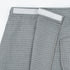 POLYTE Quick Dry Microfiber Waffle Bath Towel Body Wrap for Men, One Size (Gray)