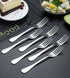 Kyraton Dinner Fork Set of 6, Stainless Steel 8.17 Inch Forks Silverware