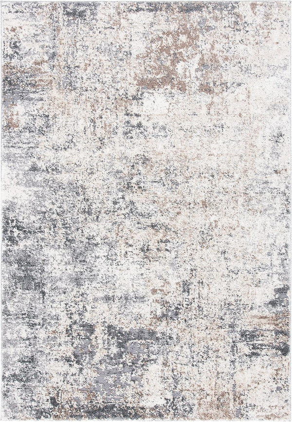 SAFAVIEH Aston Collection Accent Rug - 2' x 4', Ivory & Grey,