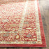 SAFAVIEH Valencia Collection Accent Rug, 2' x 3', Red & Red, Boho Chic Design, Easy Care